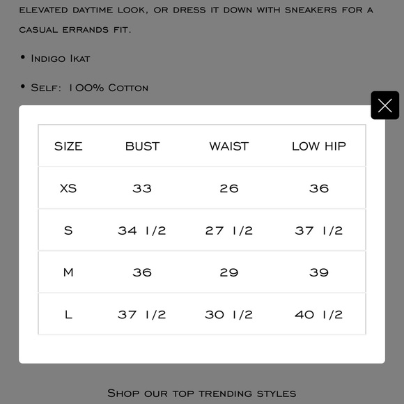 Anthropologie Saylor Blue Boho 100% Cotton Mini Dress NWT - Picture 3 of 15